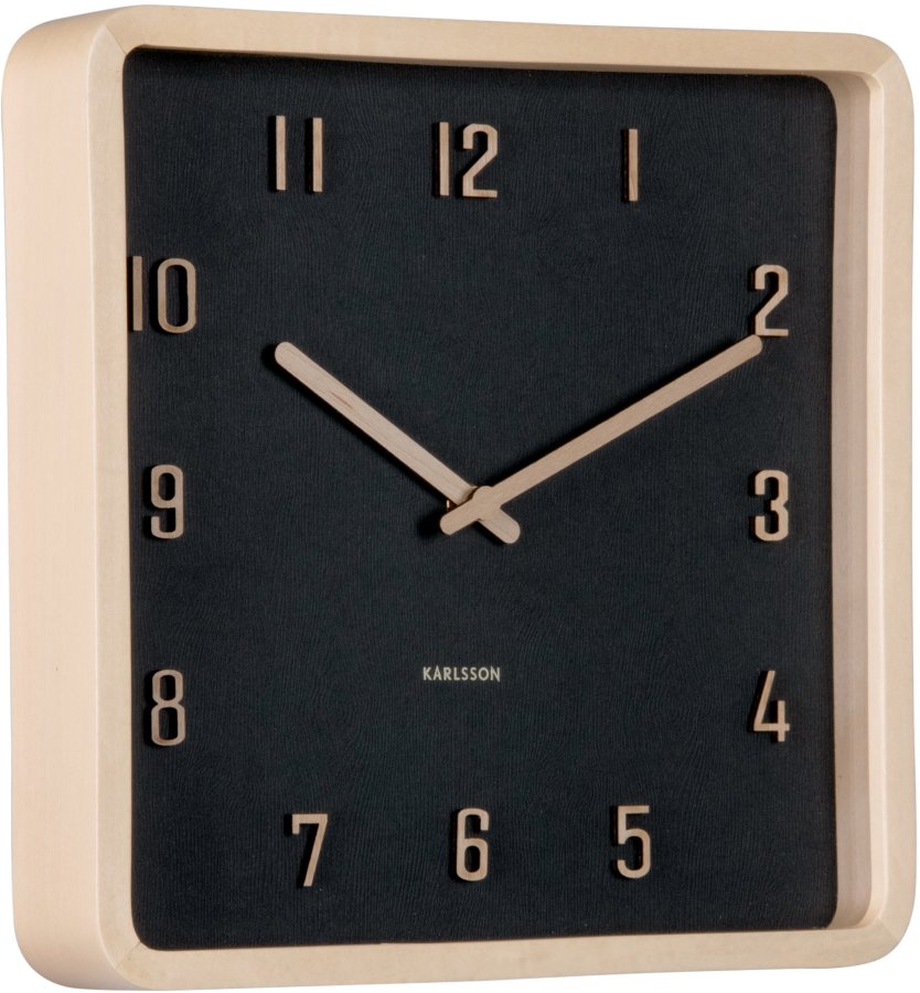 Karlsson Designové nástěnné hodiny 6118BK - Hodiny a&nbsp;budíky Nástěnné hodiny
