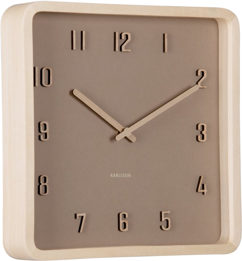 Karlsson Designové nástěnné hodiny 6118BR - Hodiny a&nbsp;budíky Nástěnné hodiny