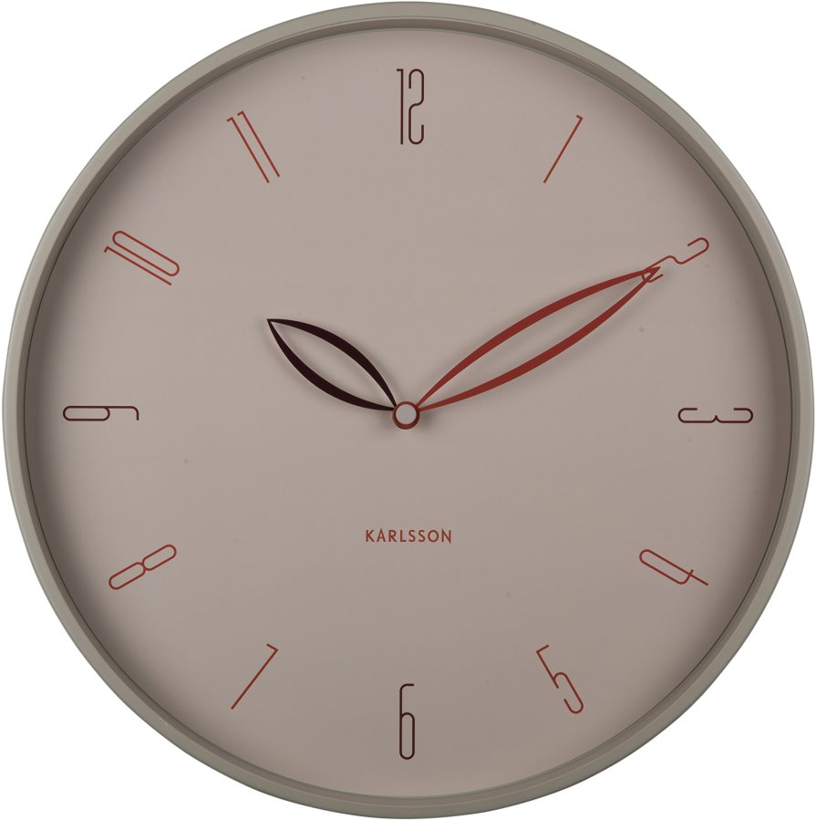 Karlsson Designové nástěnné hodiny KA6012WG - Hodiny a&nbsp;budíky Nástěnné hodiny