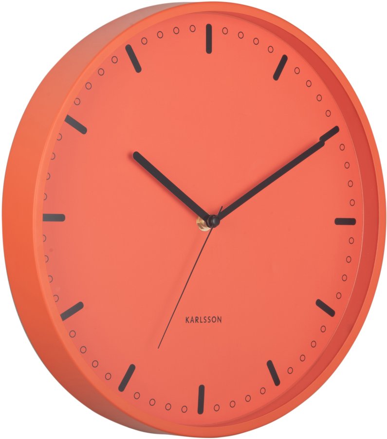 Karlsson Designové nástěnné hodiny 6071OR