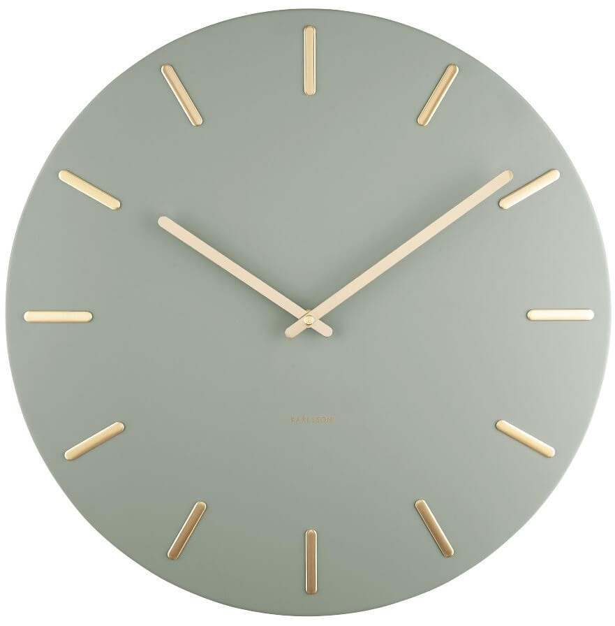 Nástěnné hodiny Karlsson Charm KA5716DG - Hodiny a&nbsp;budíky Nástěnné hodiny