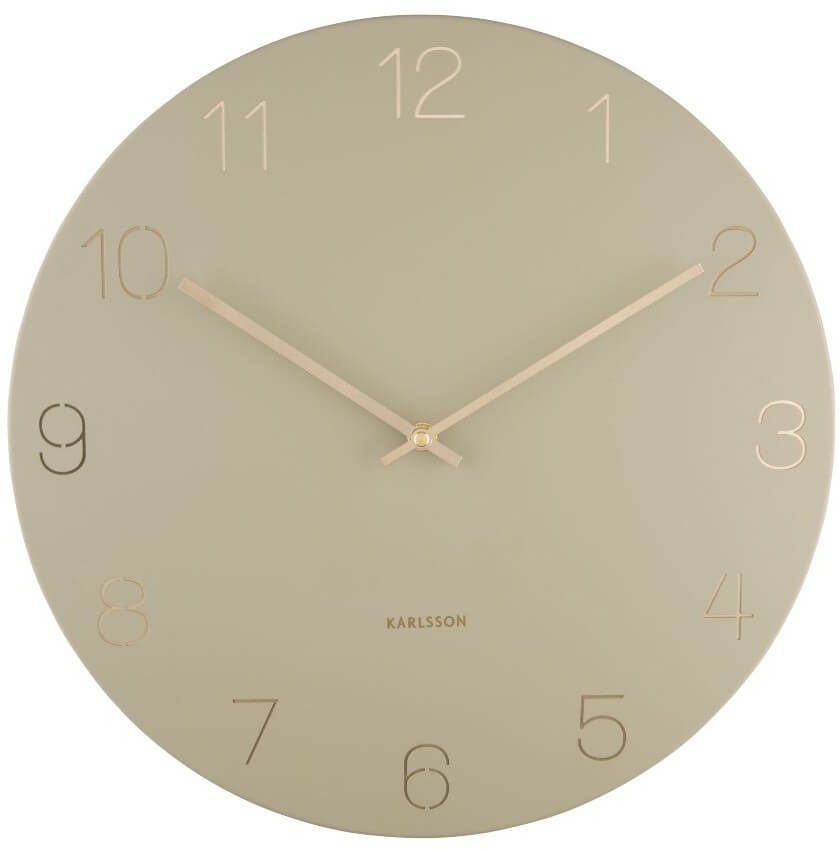 Nástěnné hodiny Karlsson Charm KA5762OG - Hodiny a&nbsp;budíky Nástěnné hodiny