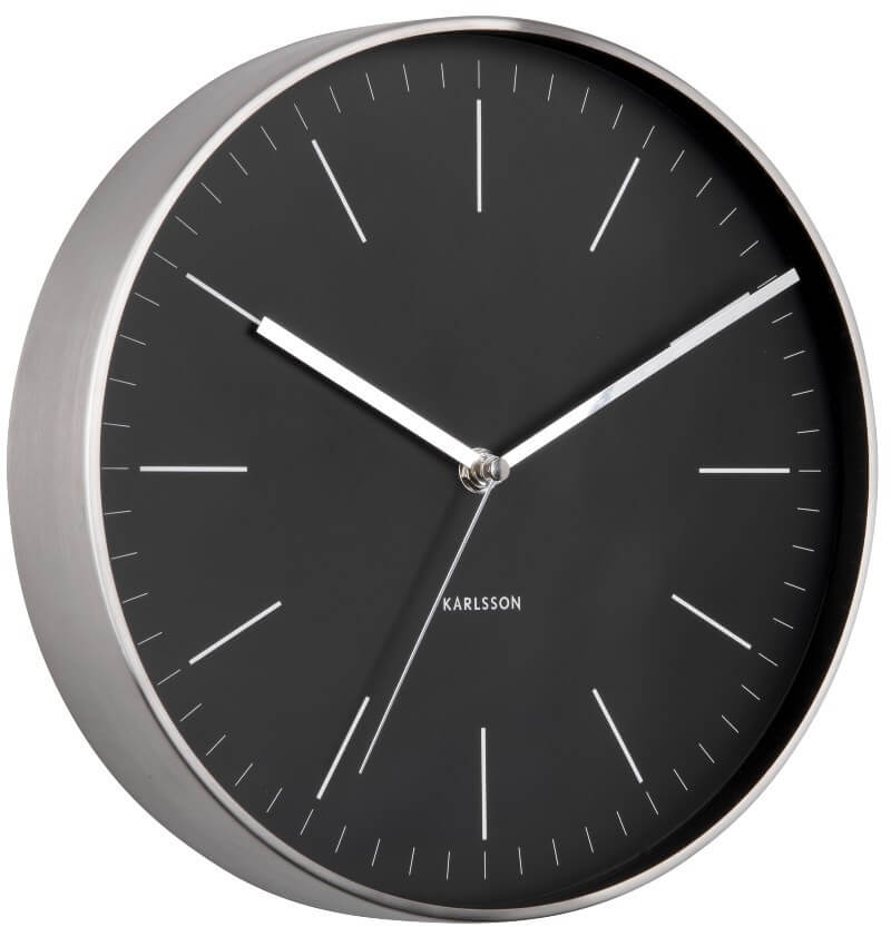 Nástěnné hodiny Karlsson Minimal KA5732BK