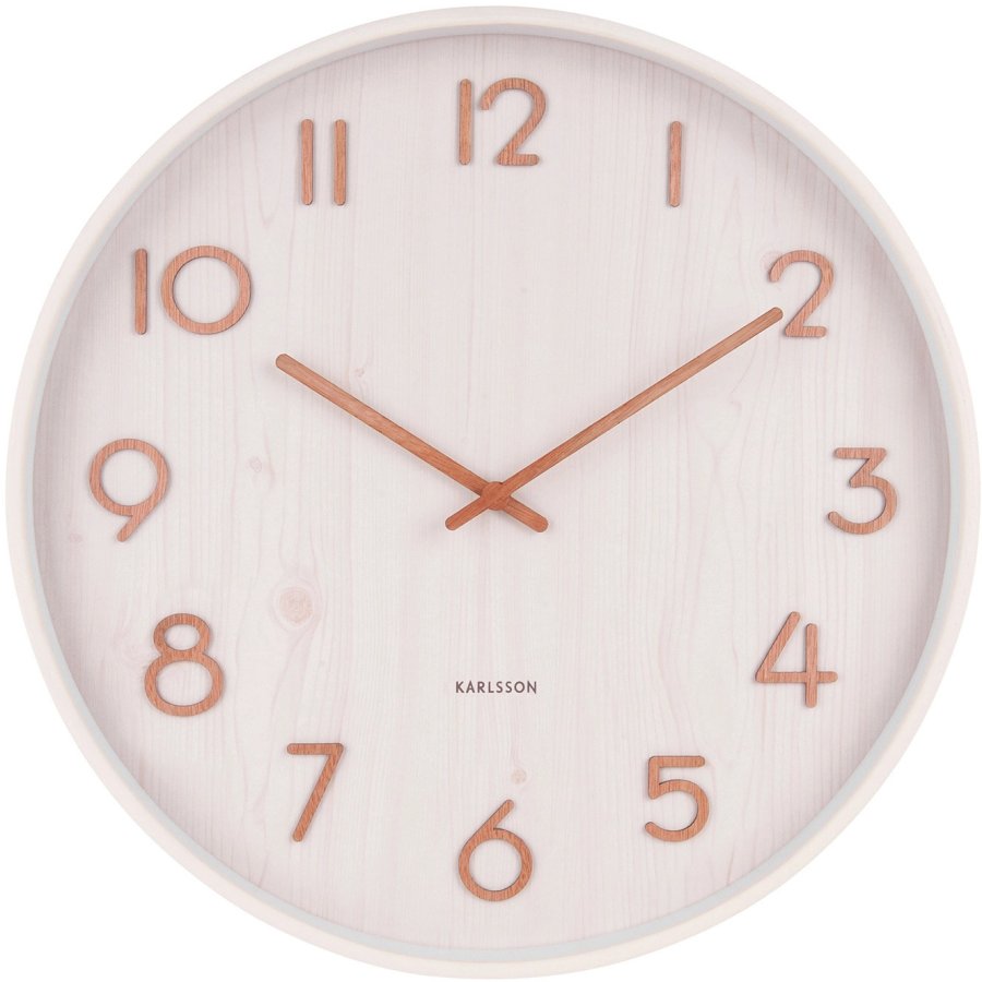 Karlsson Nástěnné hodiny KA5810WH - Hodiny a&nbsp;budíky Nástěnné hodiny