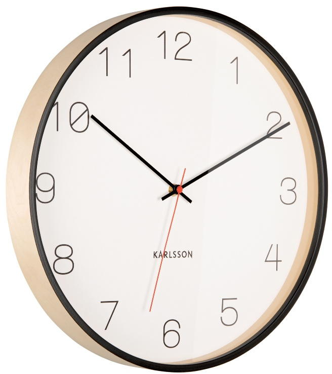 Karlsson Nástěnné hodiny KA5926BK - Hodiny a&nbsp;budíky Nástěnné hodiny