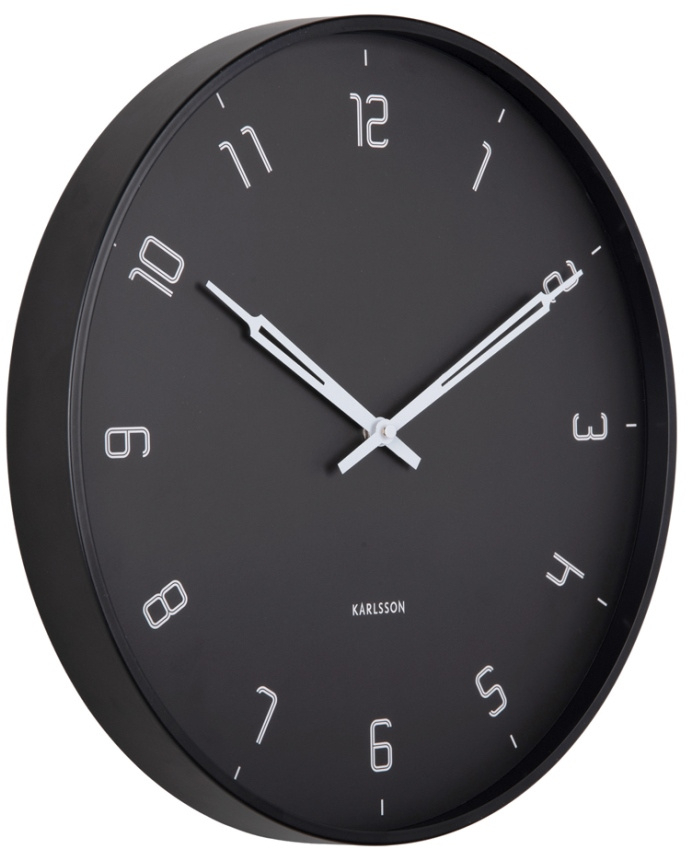 Karlsson Nástěnné hodiny KA5950BK - Hodiny a&nbsp;budíky Nástěnné hodiny