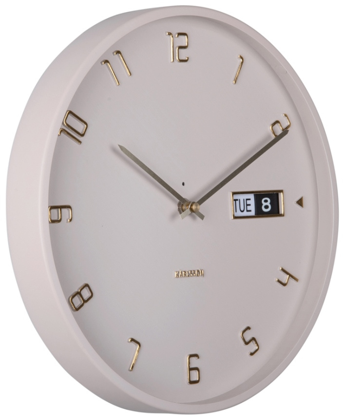 Karlsson Nástěnné hodiny KA5953WG - Hodiny a&nbsp;budíky Nástěnné hodiny