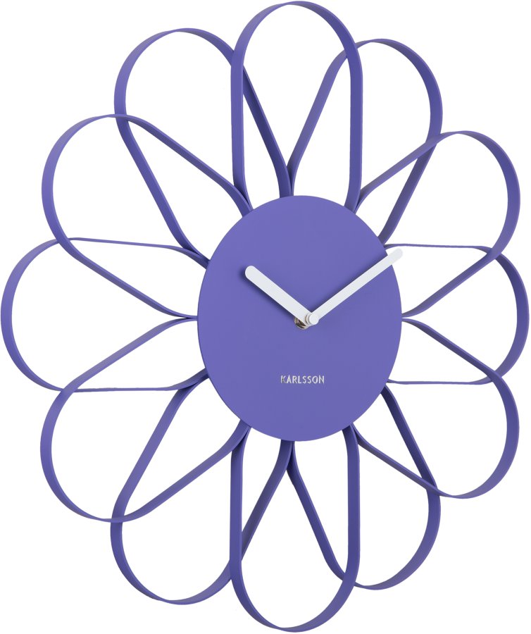 Karlsson Nástěnné hodiny KA5975PU - Hodiny a&nbsp;budíky Nástěnné hodiny