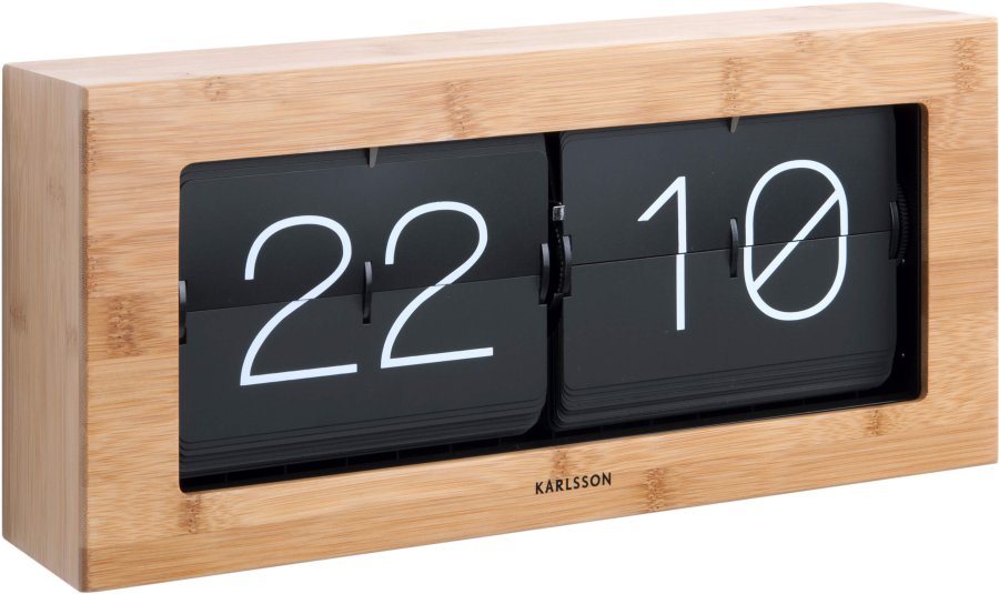 Nástěnné hodiny Karlsson Překlápěcí hodiny KA5642WD - Hodiny a&nbsp;budíky Nástěnné hodiny
