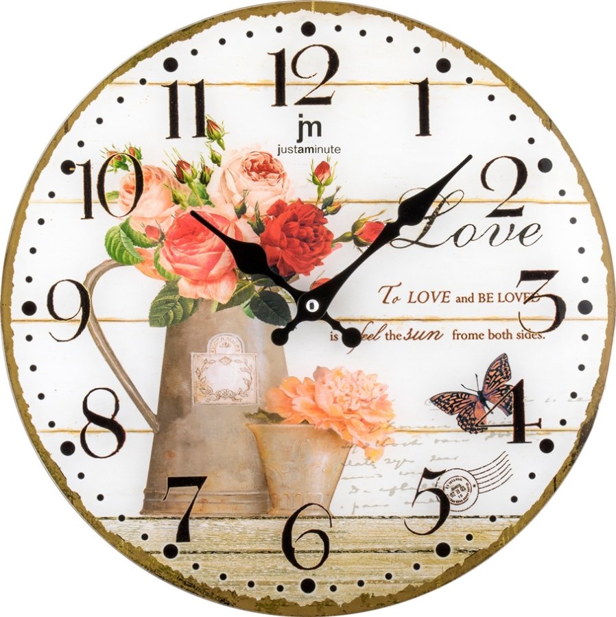 Lowell Designové nástěnné hodiny 14891 - Hodiny a&nbsp;budíky Nástěnné hodiny