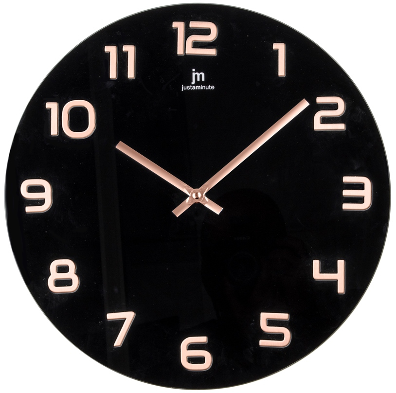 Lowell Designové nástěnné hodiny 14897NR - Hodiny a&nbsp;budíky Nástěnné hodiny