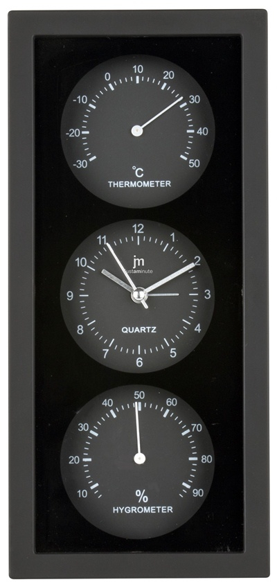 Nástěnné hodiny Lowell Nástěnné-stolní hodiny s&nbsp;teploměrem a&nbsp;vlhkoměrem JA7071N - Hodiny a&nbsp;budíky Nástěnné hodiny