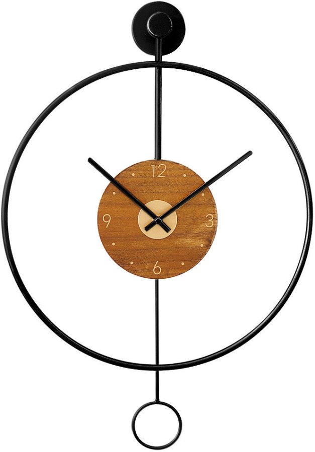 Nástěnné hodiny MPM Quality Designové kovové hodiny MPM Circulo E04.4285.90 - Hodiny a&nbsp;budíky Nástěnné hodiny