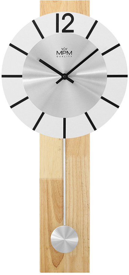 Nástěnné hodiny MPM Quality Kyvadlové hodiny MPM Leonis E05.4281.00 - Hodiny a&nbsp;budíky Nástěnné hodiny