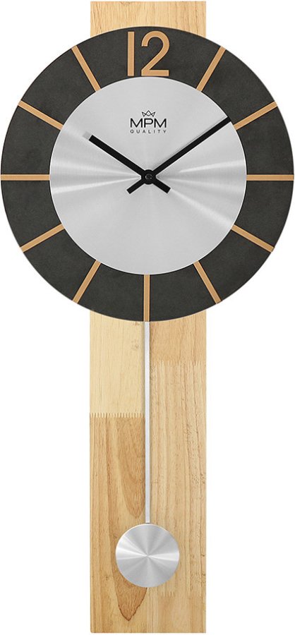 Nástěnné hodiny MPM Quality Kyvadlové hodiny MPM Leonis E05.4281.70 - Hodiny a&nbsp;budíky Nástěnné hodiny