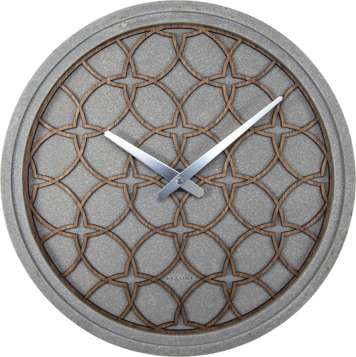 Nástěnné hodiny Nextime Concreto Love 3212BR - Hodiny a&nbsp;budíky Nástěnné hodiny