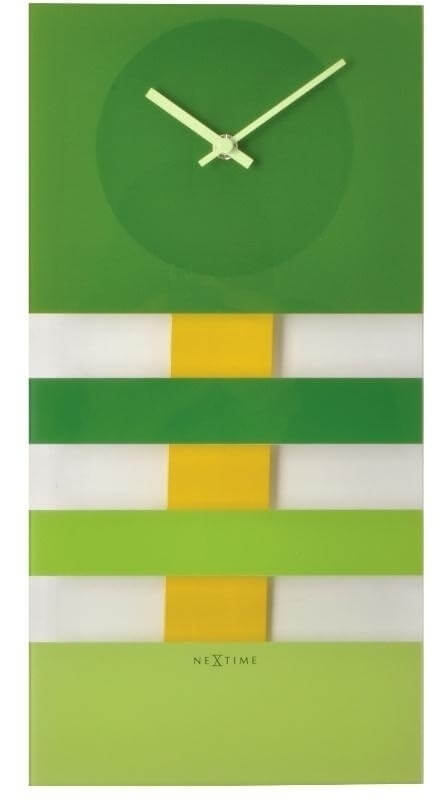 Nástěnné hodiny Nextime Bold Stripes 2855gn