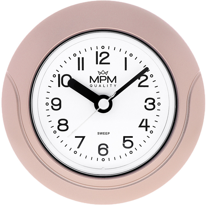 Nástěnné hodiny MPM Quality Koupelnové hodiny Bathroom clock E01.2526.23 - Hodiny a&nbsp;budíky Nástěnné hodiny