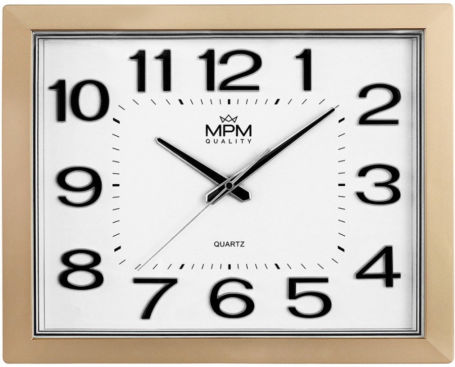 Nástěnné hodiny MPM Quality Convex E01.4224.80 - Hodiny a&nbsp;budíky Nástěnné hodiny
