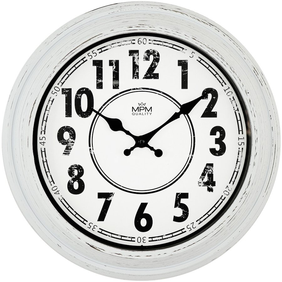 Nástěnné hodiny MPM Quality Retrospect E01.4231.00 - Hodiny a&nbsp;budíky Nástěnné hodiny
