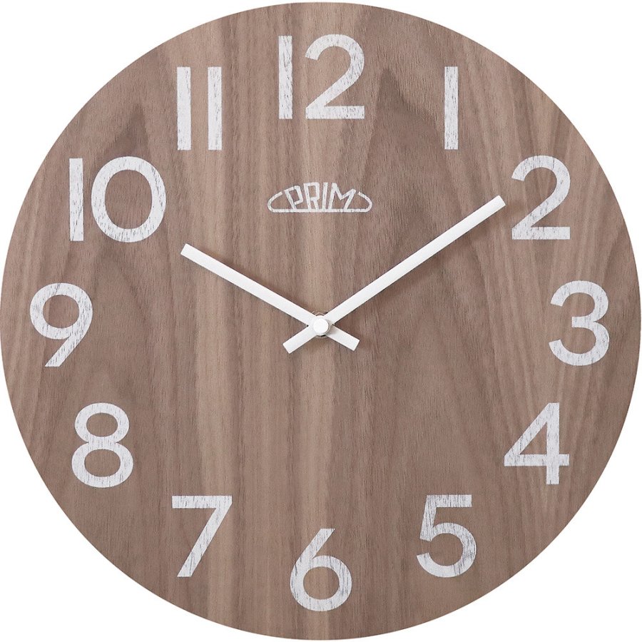 Nástěnné hodiny Prim Genuine Veneer - C E07P.4245.5400 - Hodiny a&nbsp;budíky Nástěnné hodiny