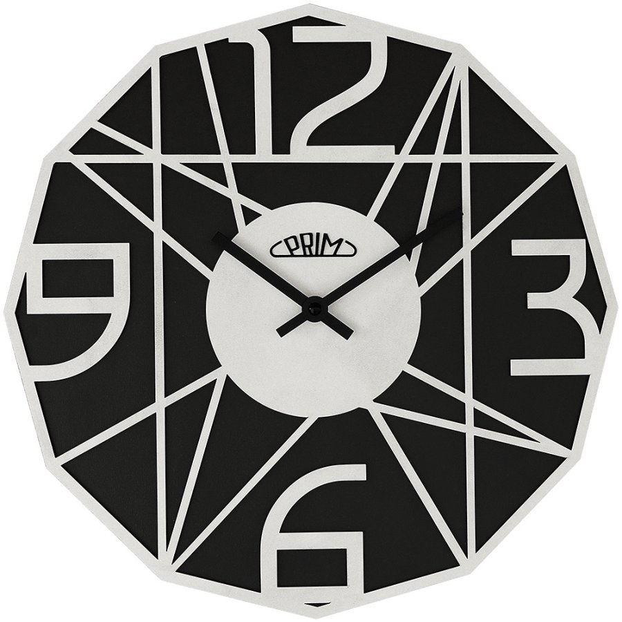 Nástěnné hodiny Prim Glamorous Design - B E07P.4244.9000 - Hodiny a budíky Nástěnné hodiny