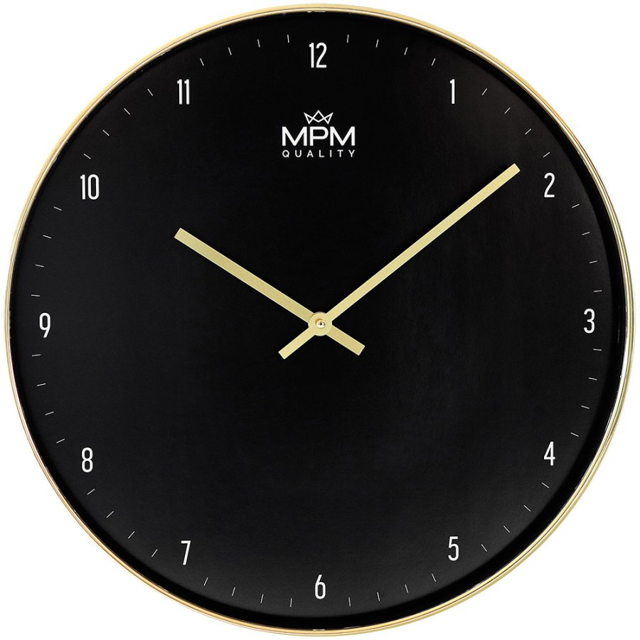 Nástěnné hodiny MPM Quality Goldie E01.4329.8090 - Hodiny a&nbsp;budíky Nástěnné hodiny