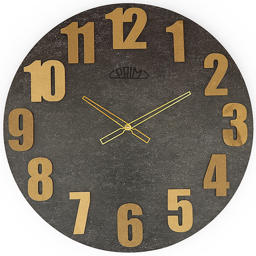 Prim Nástěnné hodiny Industrial Modern E07P.4166.92 - Hodiny a&nbsp;budíky Nástěnné hodiny