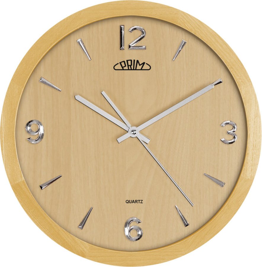 Prim Nástěnné hodiny Wood Style E07P.3886.53 - Hodiny a budíky Nástěnné hodiny