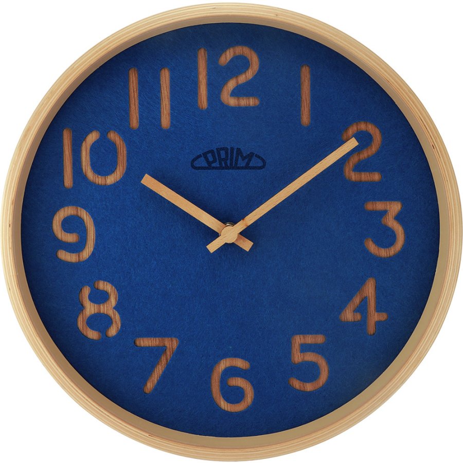 Nástěnné hodiny Prim Organic Soft - B E07.4093.5332 - Hodiny a&nbsp;budíky Nástěnné hodiny