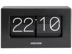 Karlsson Překlápěcí stolní hodiny KA5620BK