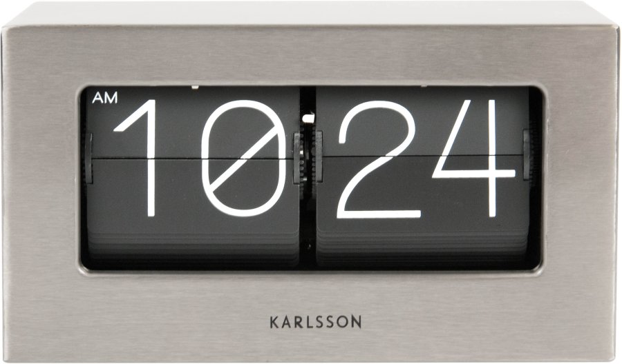 Stolní hodiny Karlsson Flip Překlápěcí hodiny KA5620ST - Hodiny a budíky Stolní hodiny