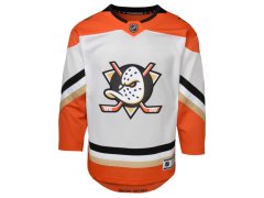 Anaheim Ducks dětský dres NHL Premier White/Away