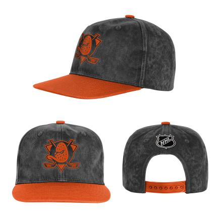 Anaheim Ducks dětská čepice flat kšiltovka True Retro Deadstock Snapback - Anaheim Ducks dětské oblečení