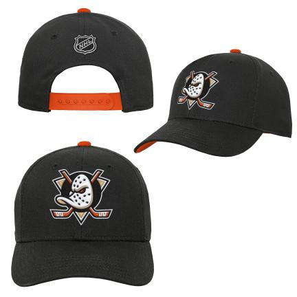 Anaheim Ducks dětská čepice baseballová kšiltovka Precurved Snap - Anaheim Ducks dětské oblečení