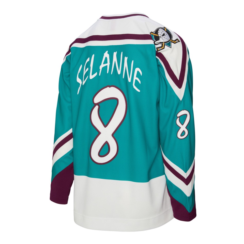 Anaheim Ducks hokejový dres Teemu Selanne 1995 NHL Alternate Jersey - Anaheim Ducks dresy