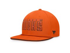 Anaheim Ducks čepice flat kšiltovka Snapback orange