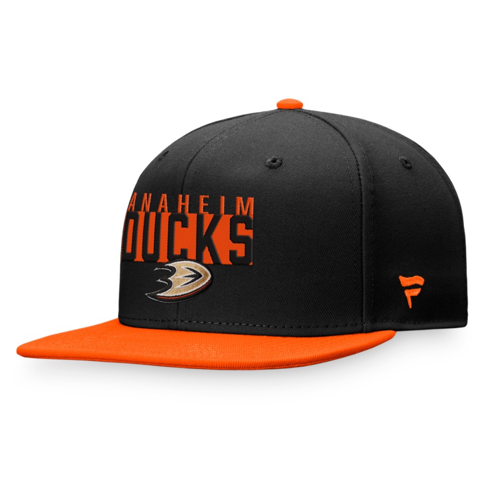 Anaheim Ducks čepice flat kšiltovka Fundamental Color Blocked Snapback - Anaheim Ducks kšiltovky, čepice, rukavice