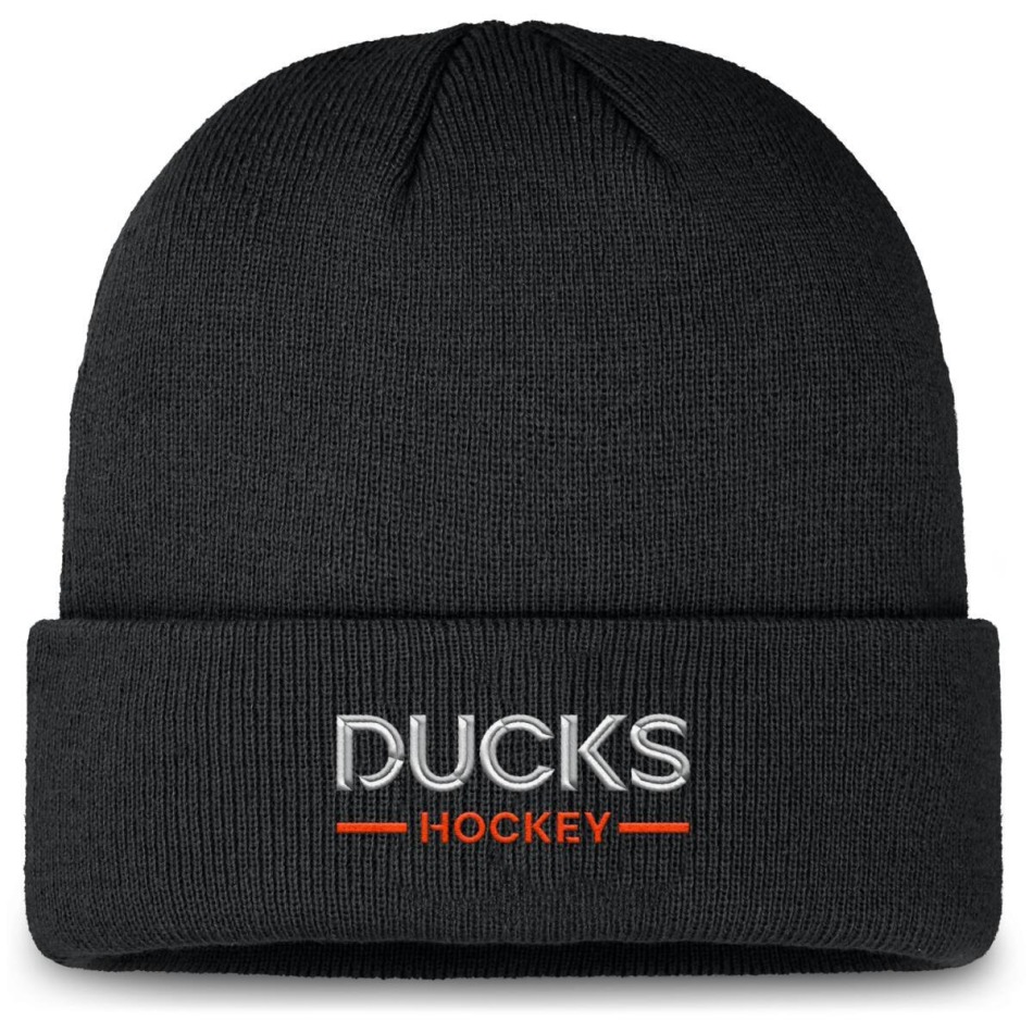 Anaheim Ducks zimní čepice Authentic Pro A/Cap Cuffed Beanie - Anaheim Ducks kšiltovky, čepice, rukavice