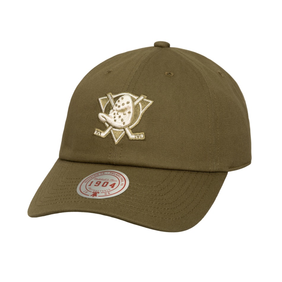 Anaheim Ducks čepice flat kšiltovka Fashion Basic Strapback braun