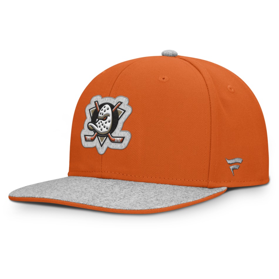 Anaheim Ducks čepice flat kšiltovka Loden Structured Adjustable Flat Brim - Anaheim Ducks kšiltovky, čepice, rukavice
