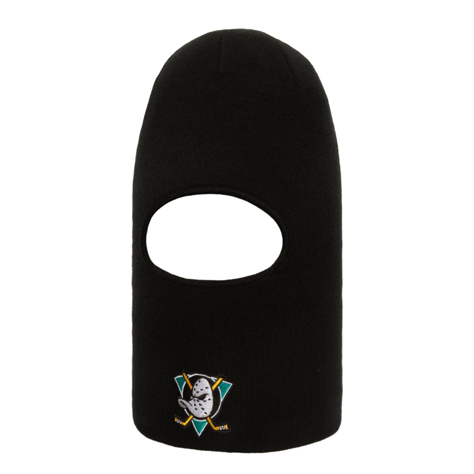 Anaheim Ducks pánská zimní čepice kukla NHL Tailgate Balaclava Knit Vntg - Anaheim Ducks kšiltovky, čepice, rukavice