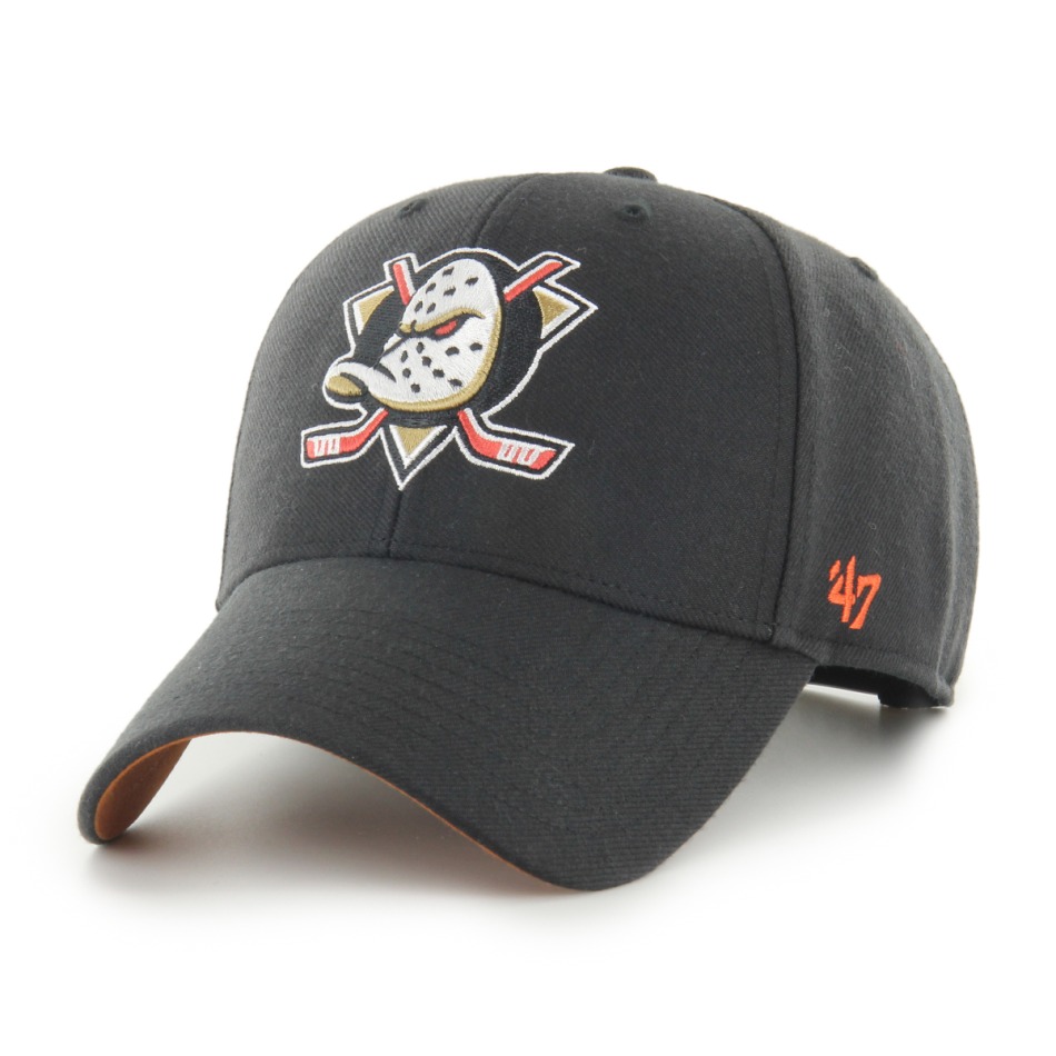 Anaheim Ducks čepice baseballová kšiltovka Ballpark Snap MVP black - Anaheim Ducks kšiltovky, čepice, rukavice
