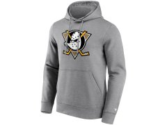 Anaheim Ducks pánská mikina s kapucí Primary Logo Graphic Hoodie grey