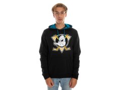 Anaheim Ducks pánská mikina s&nbsp;kapucí Imprint 47 BURNSIDE Hood Jet Black