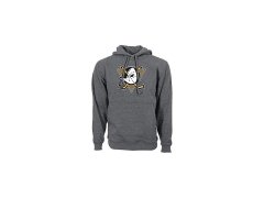 Anaheim Ducks pánská mikina Core Logo Charcoal Slide grey