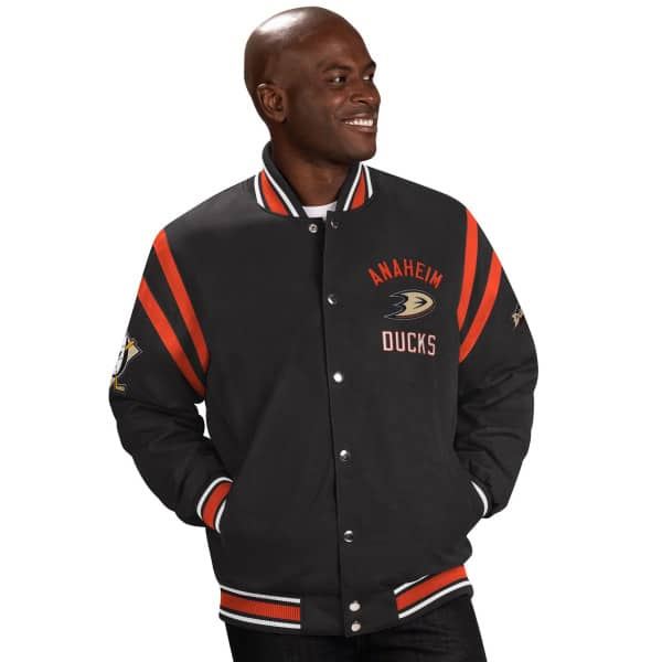 Anaheim Ducks pánská bunda Tailback Jacket - Anaheim Ducks mikiny, bundy, kalhoty