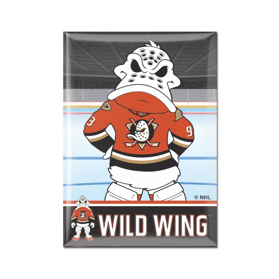 Anaheim Ducks magnetka Metal Mascot