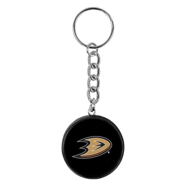 NHL přívěšek na klíče minipuk Ducks