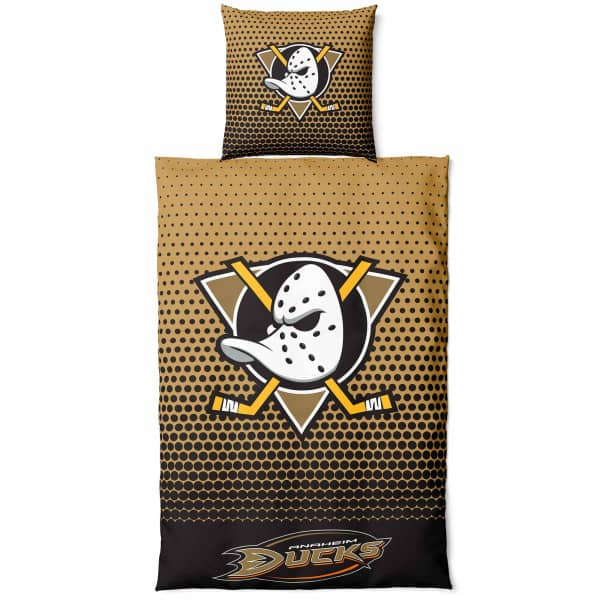 Anaheim Ducks povlečení na jednu postel Dots - Anaheim Ducks povlečení, ručníky, deky